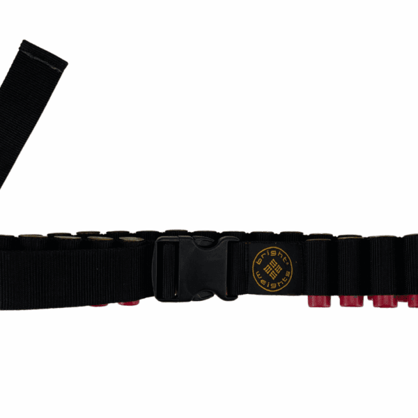 12 Gauge waist belt with stainless steel buckle